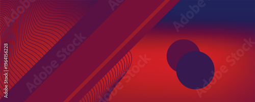 Blue and red gradient mesh background nice for wallpaper or banner