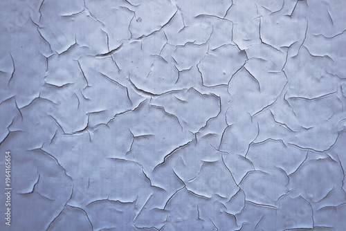 Pale Gray White Cracked Paint Surface Texture, Subtle Minimal We