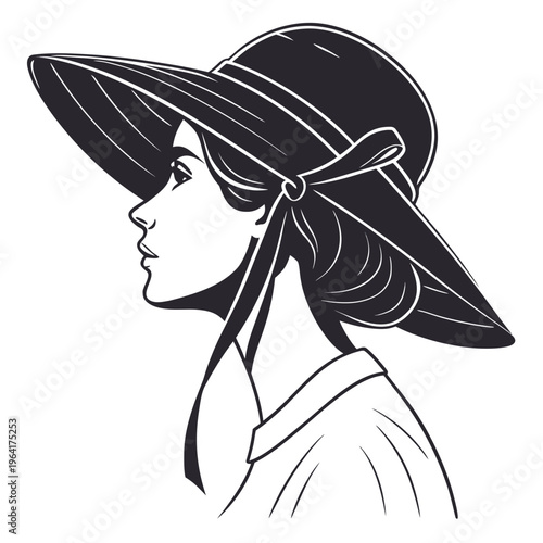girl in hat