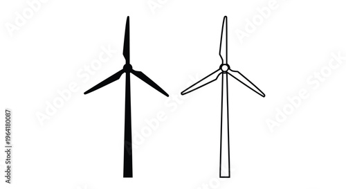 Two leaping deer in a minimalist black and white illustration silhouette