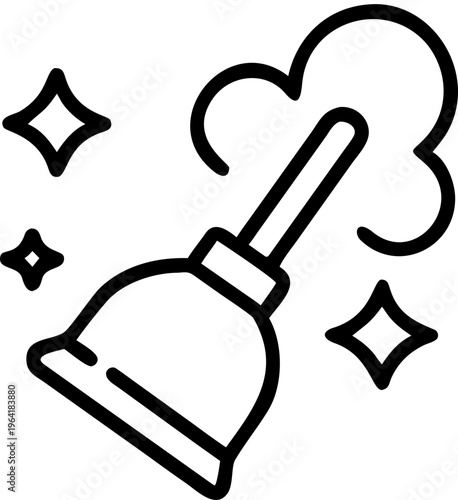 cleaning service svg icon