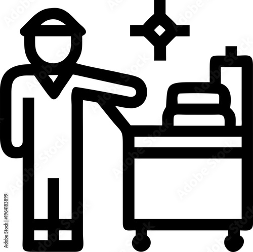 cleaning service svg icon