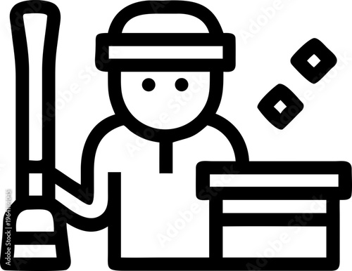 cleaning service svg icon