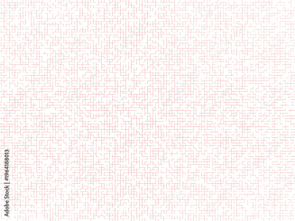 Fototapeta premium Abstract Maze Pattern Geometric Grid Background Vector