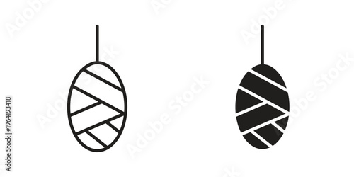 Canvastavla Cocoon icon concept design set. Icon Element For Design