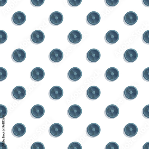 Computer power supply fans repeating in a modern technology cooling pattern