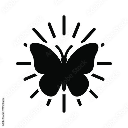 Butterfly Symbol Transformation Business Growth Concept