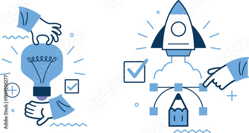 Innovation and project planning leading to successful launch