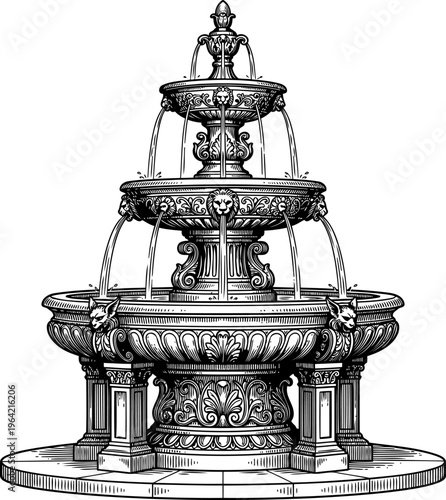 Victorian style cast iron park bench with decorative scrollwork and slats