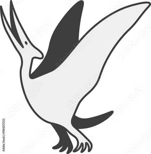 Illustration of a Pterodactyl