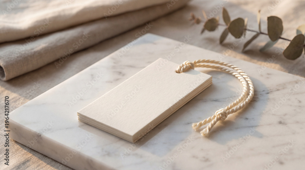 Fototapeta premium Still life with marble slab and accessories.