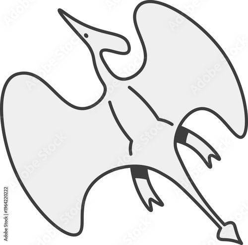 Illustration of a Pterodactyl