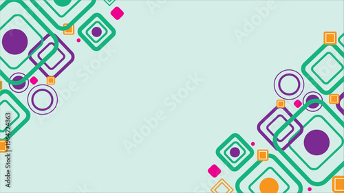 Geometric patterns, colorful backgrounds, decorative motifs, vector designs, abstract shapes