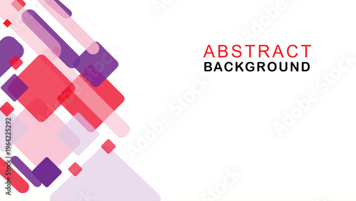 Abstract background, colorful geometric shapes, modern design elements, vector illustration