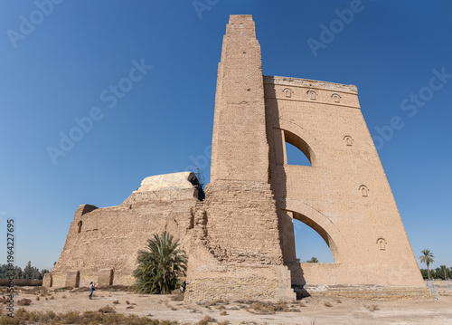 Ruins of the Taq Kasra palace complex and monumental arch, Ctesiphon, Iraq