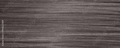 Texture of grey wood with horizontal veins. Warm dark gray wood background. Dried planks. Painted wooden swatch for laminate. Wood grain