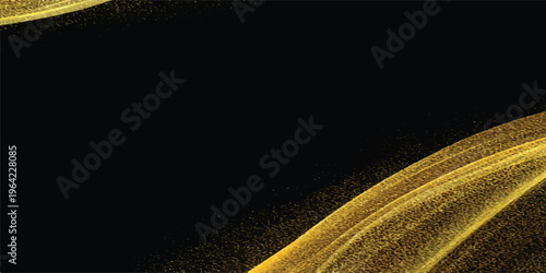 Abstract background vector with magic light and fire wave design transition through dark space into a black night sky animation of a planet moon