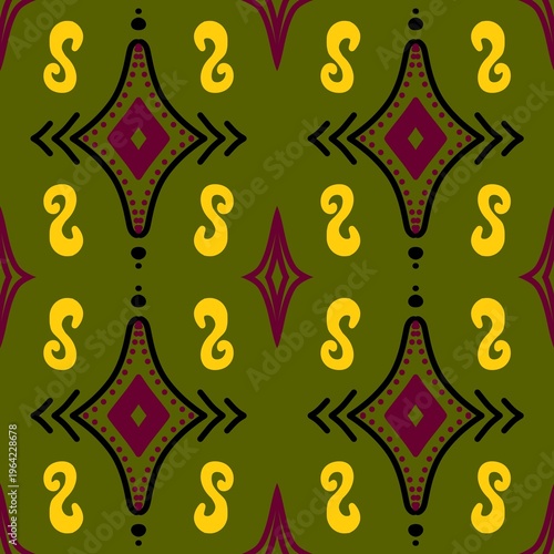 vintage art pattern