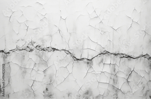 Processed collage of cracked stucco surface texture. Background for banner, backdrop or texture
