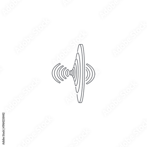 Sound Wave Frequency Audio Signal.