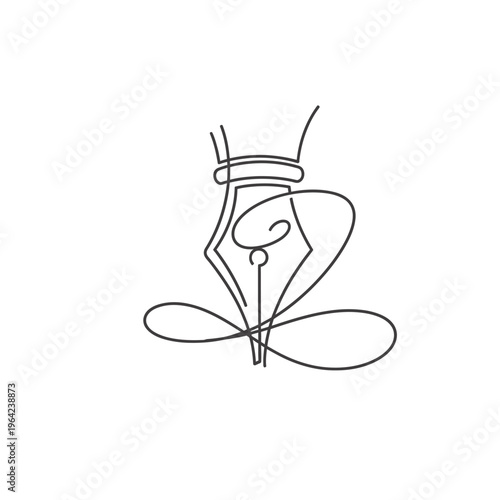 Fountain pen nib writing instrument 1.