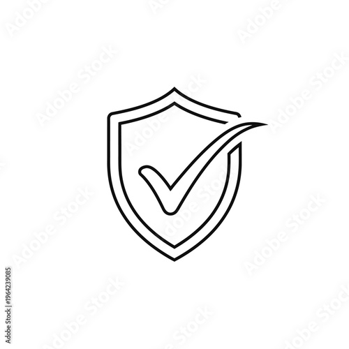 Shield with Check Mark Icon.