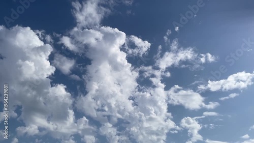 blue sky with clouds