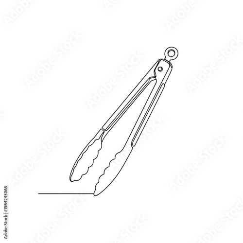 Closeup of metal nail clippers.