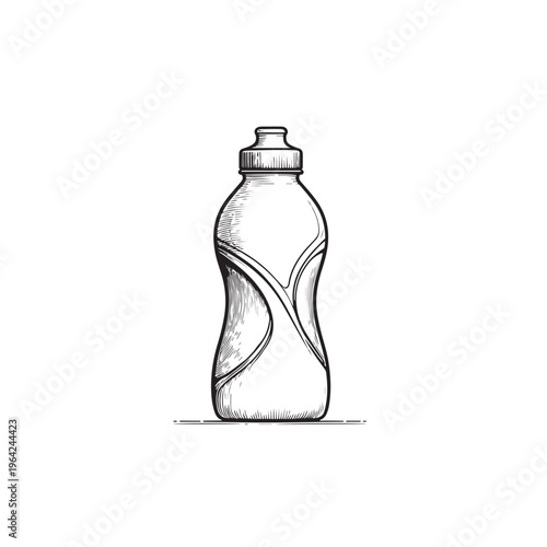 a sports drink bottle