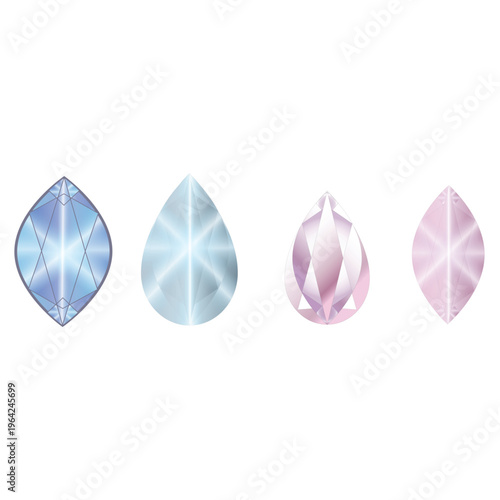 diamond on white background...