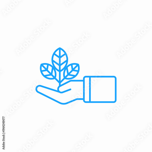 save the green icon sign vector