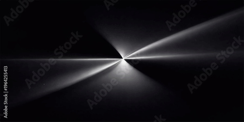 Abstract dark background with blue light rays and futuristic motion lines creates a digital art backdrop with energy waves for a sleek wallpaper design