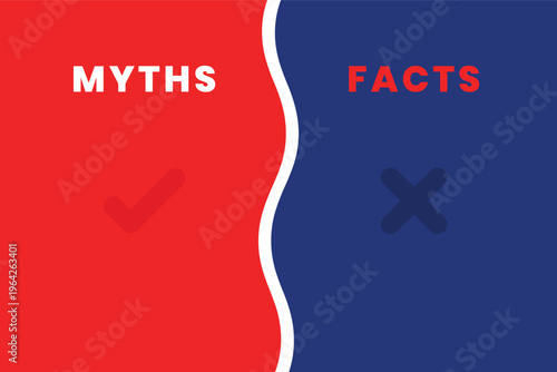 Myth vs Fact Comparison Design