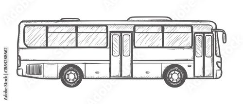 Of a passenger bus with tinted windows and black tires transportation vehicle public