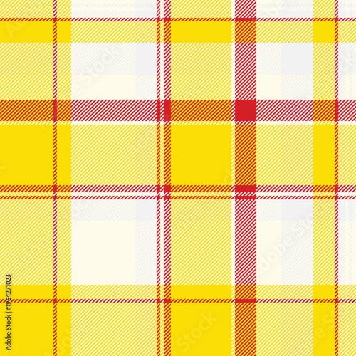 Livingroom tartan seamless plaid, sale fabric textile texture. Duvet background vector check pattern in bright and old lace colors.