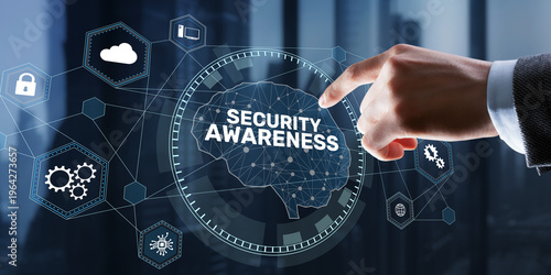 Security Awareness Cybersecurity Digital Protection System for Data Privacy and Threat Prevention