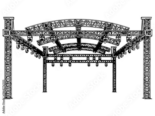 222 Angel Number Vector Illustration - Symbolic Numerology Graphic for Balance and Spiritual Guidance