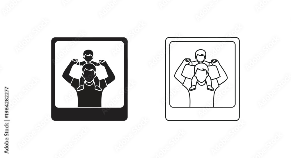 Fototapeta premium Flexing muscles comparison Vector
