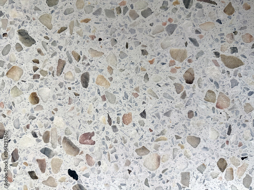 Terrazzo or Exposed Aggregate Surface Texture