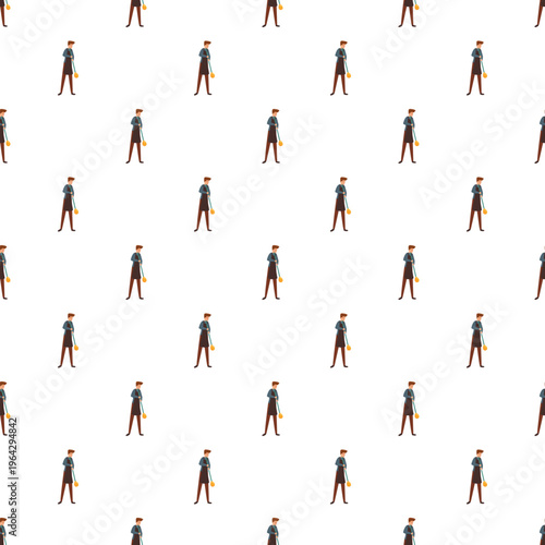 Craftsperson working with molten glass in a repeating pattern