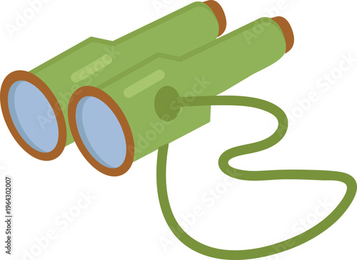 Binoculars illustration