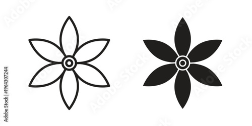 Neroli icon set, logo vector eps10