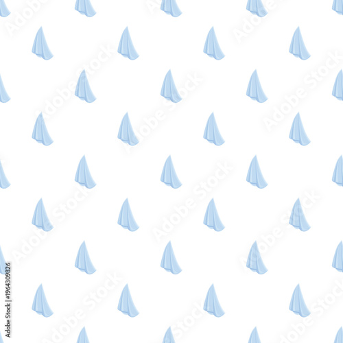 Pale blue triangular fabric shapes creating a seamless pattern on white background Free Download Pale blue triangular fabric shapes creating a seamless pattern on white background - GFXLoad