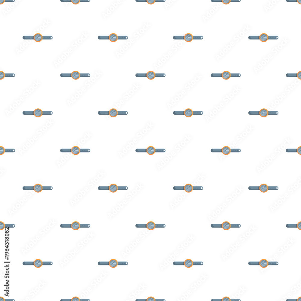 Fototapeta premium Wristwatches forming a repeating texture background, symbolizing time and punctuality