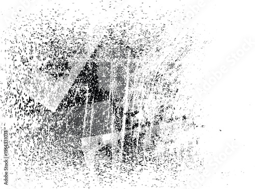 Grunge textured overlay with rough dotted texture. Overlay grunge texture . Simply place texture over any object to create grunge effect . Muted cyber punk texture for your poster design
