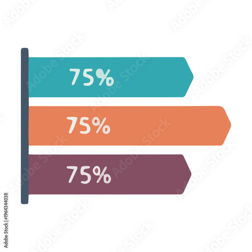 Horizontal Bar Chart Infographic