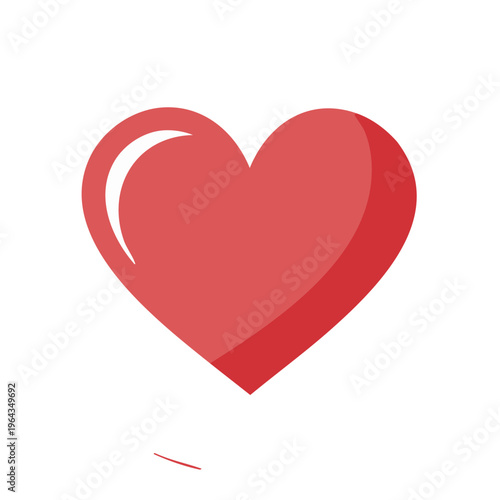 Free Download Red Heart Symbol in a Circle Icon for Love and Romance Concepts - GFXLoad