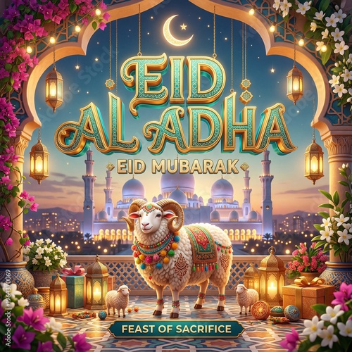 Eid al-Adha Greeting Card