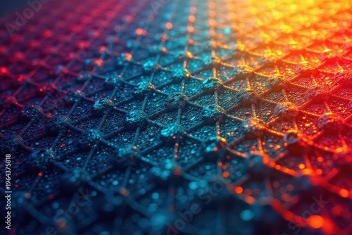 Wallpaper Mural Geometric waffle texture with subtle grid lines and high-frequency patterns, grid, sharp edges Torontodigital.ca