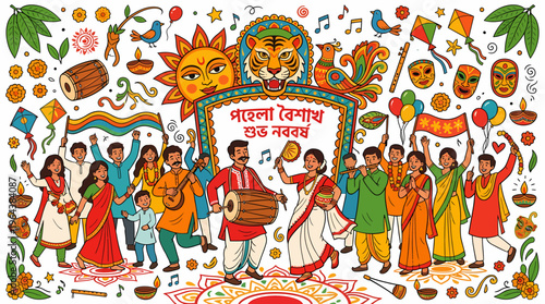 Pohela Boishakh Bengali New Year Celebration